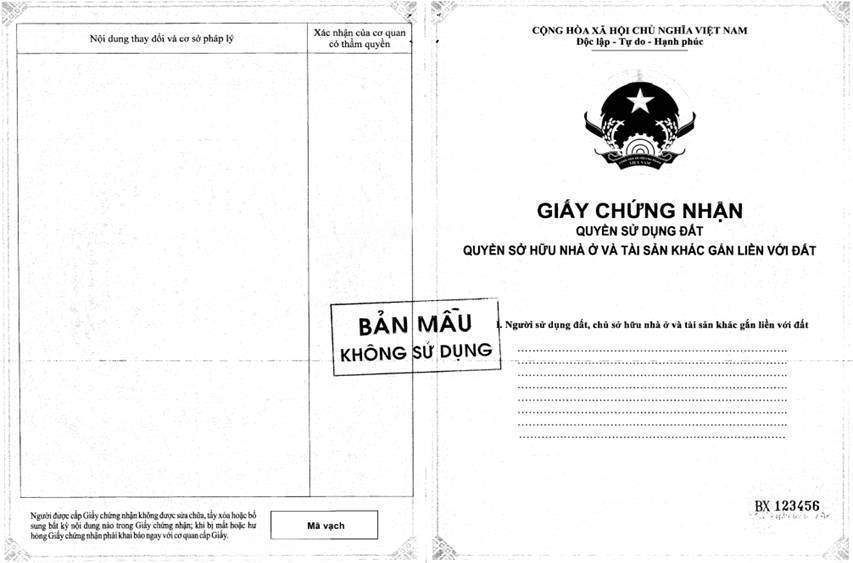 hình ảnh minh họa về sổ trắng