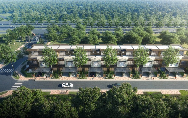 Hệ thống công viên tại khu compound Izumi City giai đoạn 1.