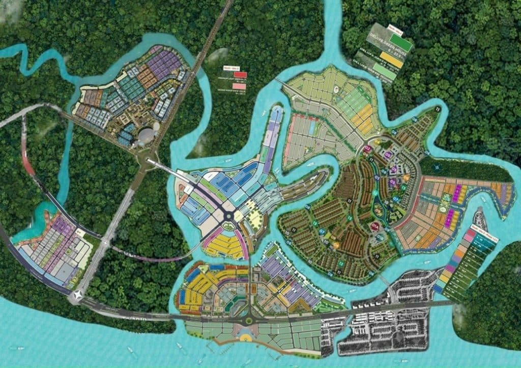 MẶT BẰNG TỔNG QUAN AQUA CITY