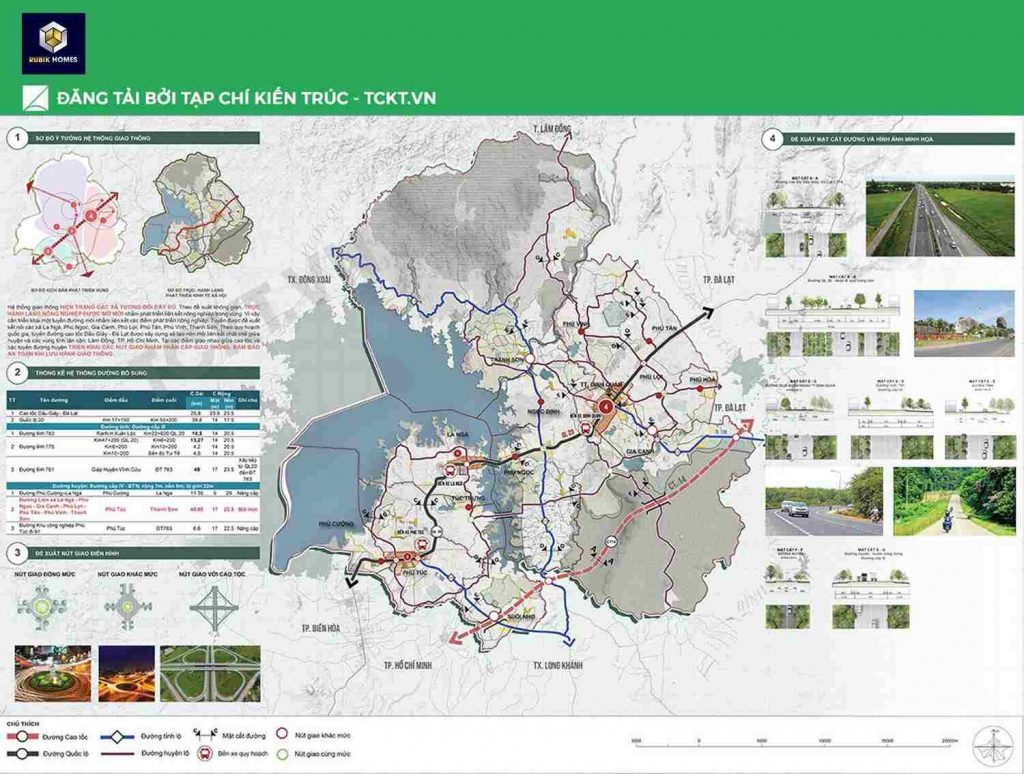 Hình ảnh sơ đồ quy hoạch huyện Định Quán