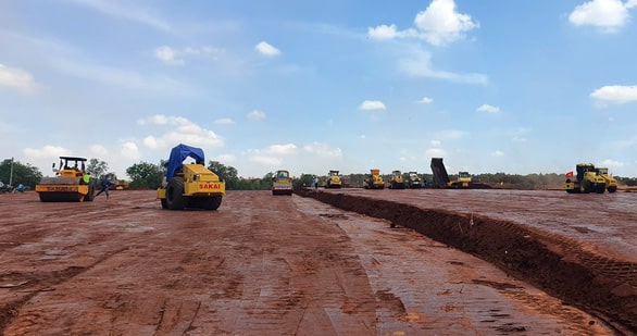 mặt bằng khu vực sân bay long thành