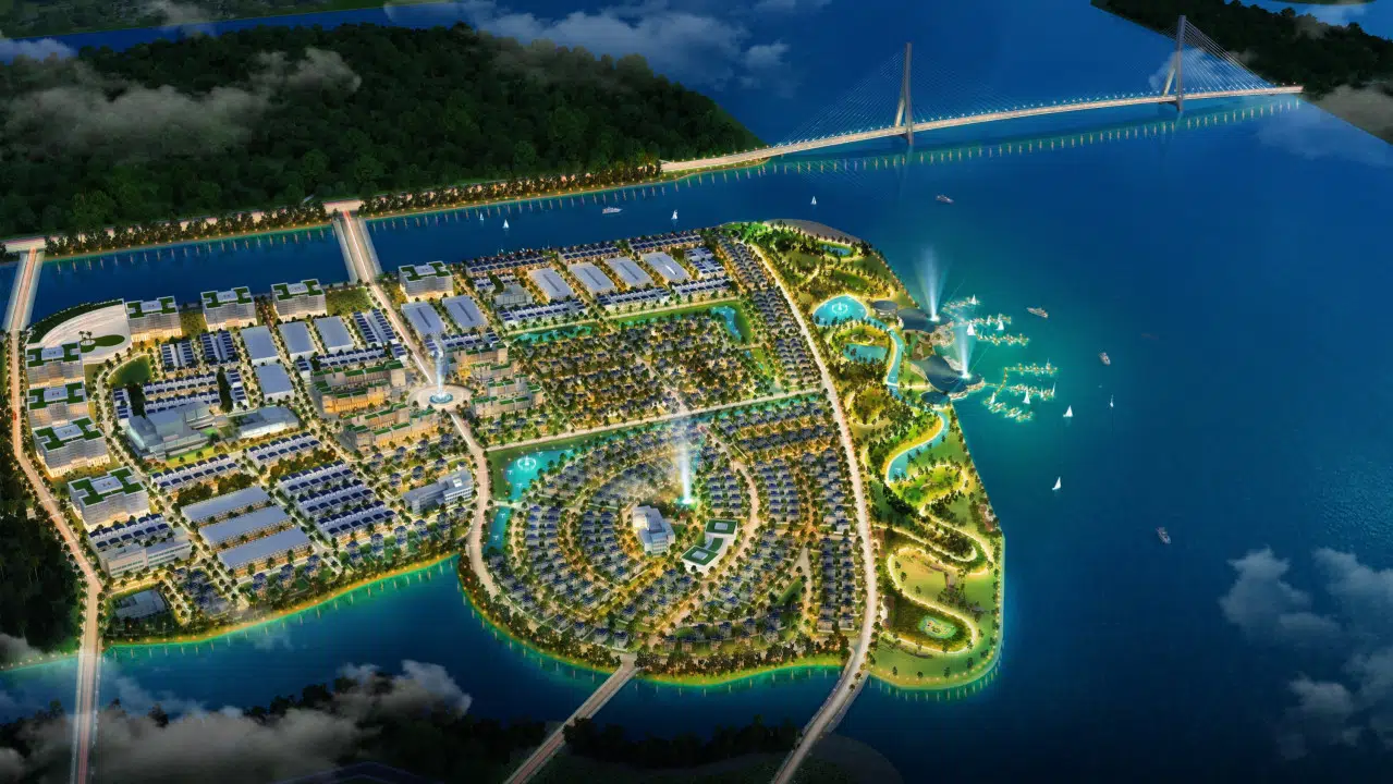 Vị trí dự án Fenice Paradise Nhơn Trạch