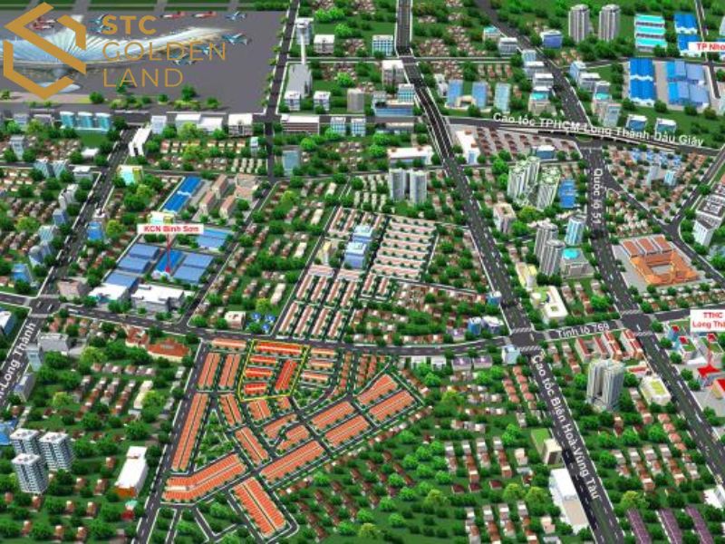 đất nền gần sân bay Long Thành