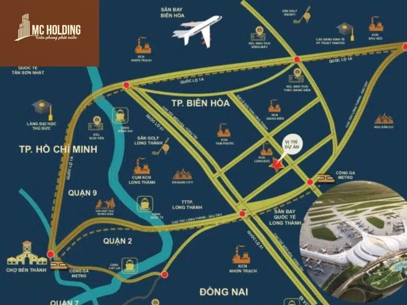 đất nền sân bay Long Thành