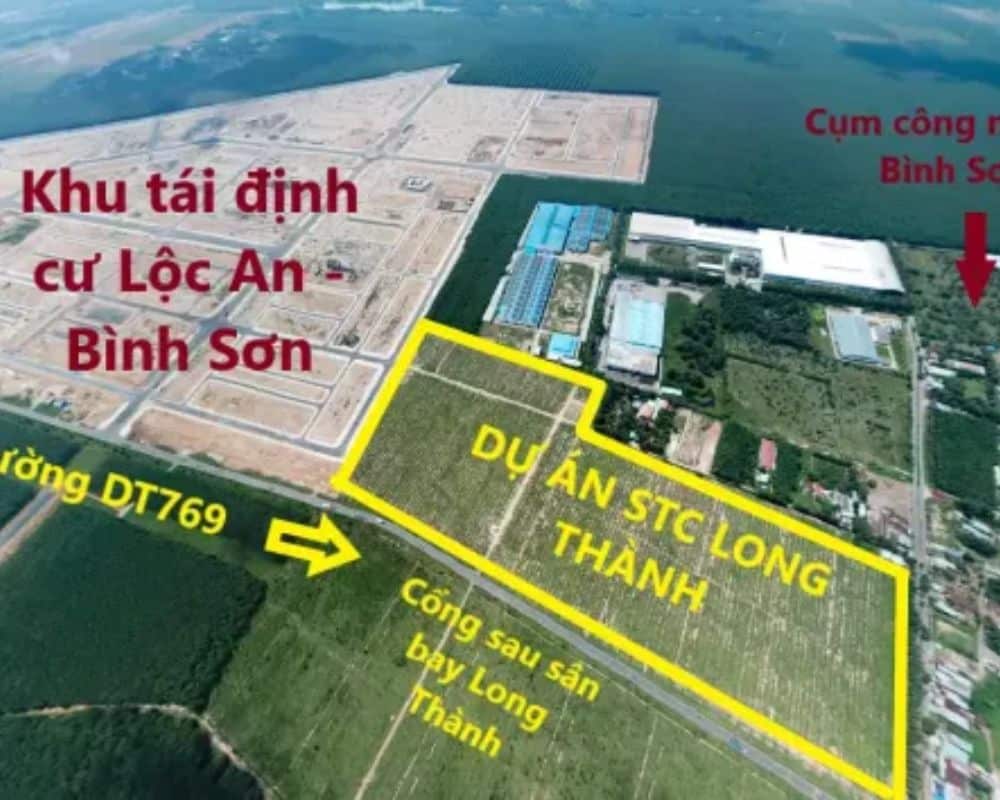 Giá đất nền tái định cư Lộc An - Bình Sơn